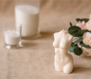 Couverture bougie ebook